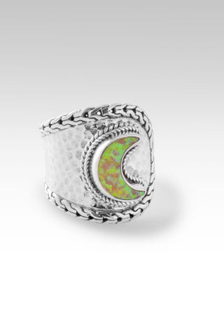 Over The Moon Ring™ in Over the Moon Simulated Opal - Statement - only found at SARDA™