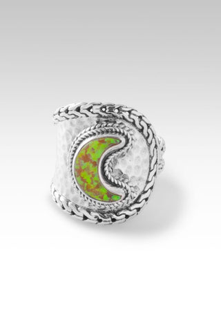 Over The Moon Ring™ in Over the Moon Simulated Opal - Statement - only found at SARDA™