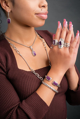 Overflow with Hope Ring™ in Amethyst - Statement - only found at SARDA™