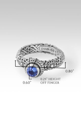 Overflowing Blessings Ring™ in Tanzanite - only found at SARDA™