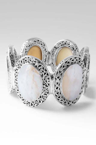 Overwhelming Peace Bangle™ in Mother of Pearl - Bangle - only found at SARDA™