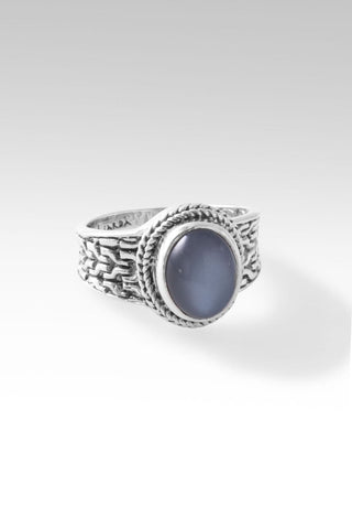 Palisade Ring™ in Grey Moonstone - Dinner - only found at SARDA™