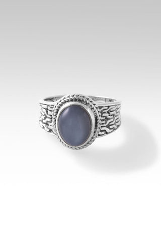 Palisade Ring™ in Grey Moonstone - Dinner - only found at SARDA™