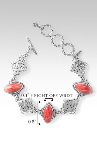 Path of Peace Bracelet™ in Red Spiny Oyster - Multi Stone - only found at SARDA™