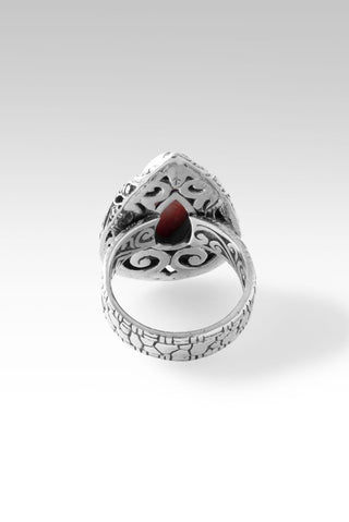 Path of Peace Ring™ in Red Spiny Oyster - Statement - only found at SARDA™