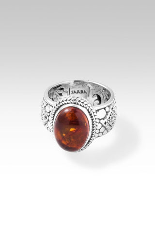 Path to Enlightenment Ring™ in Amber - Dinner - only found at SARDA™