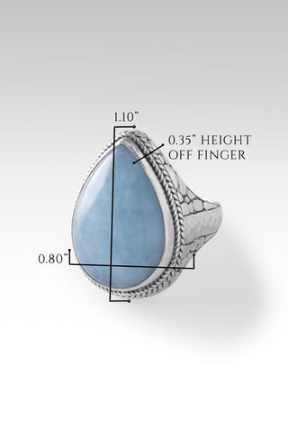 Patient in Trials Ring™ in Aquamarine - Statement - only found at SARDA™