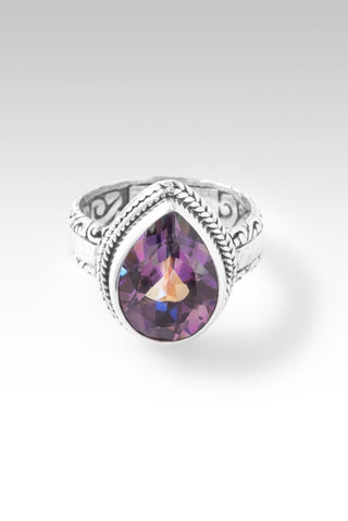 Peace in Storms Ring™ Zodiac Fun™ Mystic Quartz - Dinner - only found at SARDA™