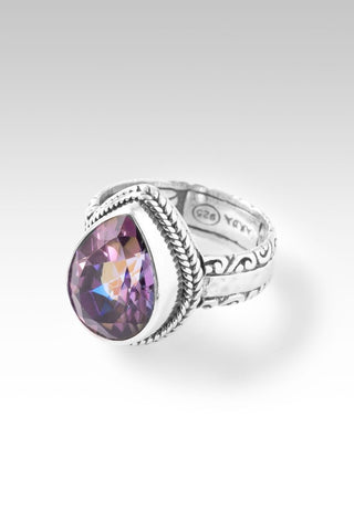 Peace in Storms Ring™ Zodiac Fun™ Mystic Quartz - Dinner - only found at SARDA™