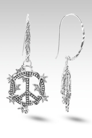 Peace Promise Earrings™ in Flat Jawan - Bali Wire - only found at SARDA™