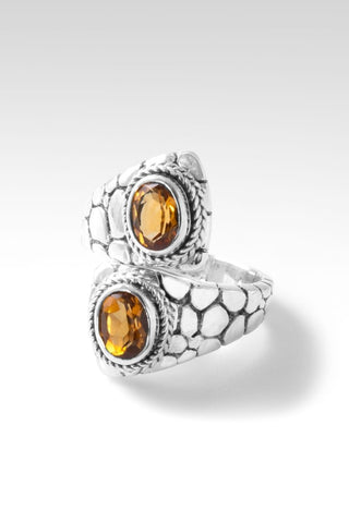 Peace Reigns Ring™ in Citrine - Bypass - only found at SARDA™