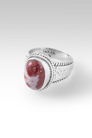 Perfecter of Peace Ring™ in Laguna Lace Agate - Dinner - only found at SARDA™