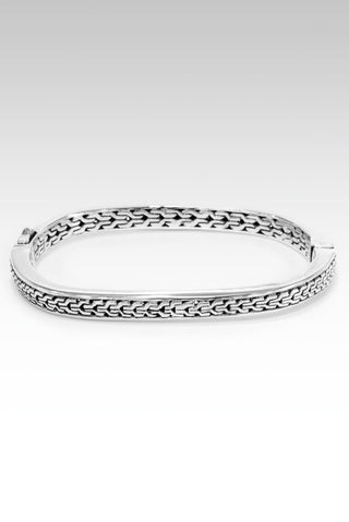 Perseverance Bangle™ in Chainlink - Bangle - only found at SARDA™
