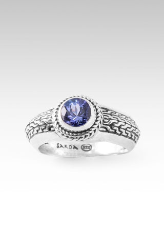 Perseverance Ring™ in Tanzanite - Dinner - only found at SARDA™