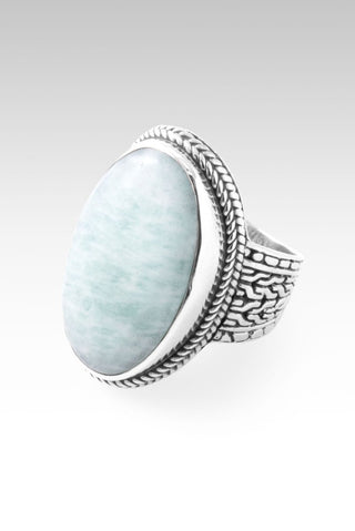 Persist and Prevail Ring™ in Mint Amazonite - Statement - only found at SARDA™