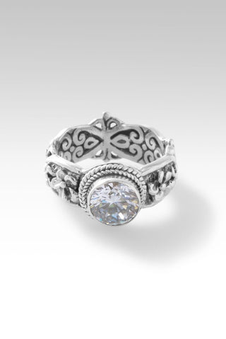 Petal Promise Ring II™ in Moissanite - Presale - only found at SARDA™