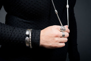Beacon of Courage Ring™ in Hammered - Statement - only found at SARDA™