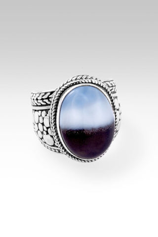 Praise on the Mountain Ring™ in Banded Blue Opal - Statement - only found at SARDA™