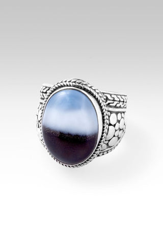 Praise on the Mountain Ring™ in Banded Blue Opal - Statement - only found at SARDA™