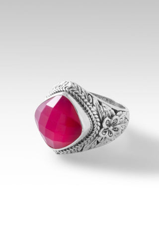 Promise of Grace Ring II™ in Wild Raspberry Chalcedony - Statement - only found at SARDA™