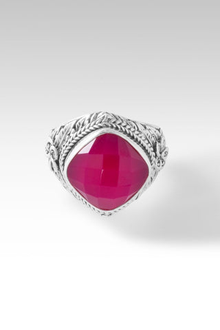 Promise of Grace Ring II™ in Wild Raspberry Chalcedony - Statement - only found at SARDA™