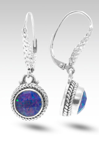 Promise of Restoration Earrings™ in Cosmic Skies Simulated Opal - Lever Back - only found at SARDA™