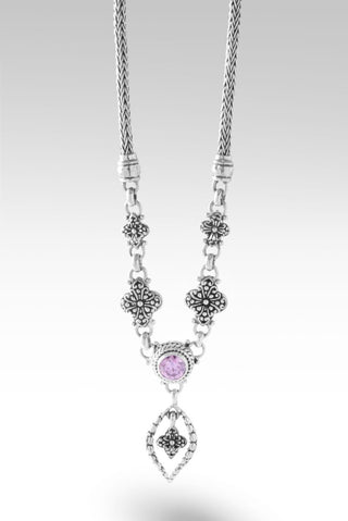 Promises Fulfilled Necklace™ in Pink Moissanite - Presale - only found at SARDA™