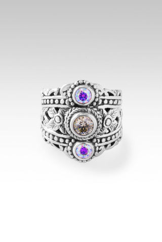 Prosper Ring™ in Luminous Tuscan Sun Mystic Moissanite - Statement - only found at SARDA™