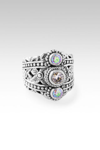 Prosper Ring™ in Luminous Tuscan Sun Mystic Moissanite - Statement - only found at SARDA™