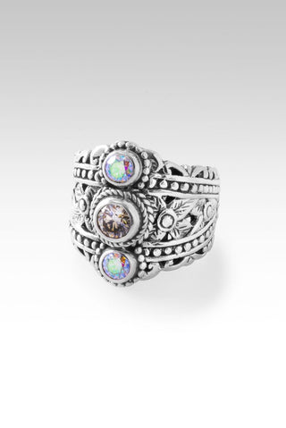 Prosper Ring™ in Luminous Tuscan Sun Mystic Moissanite - Statement - only found at SARDA™