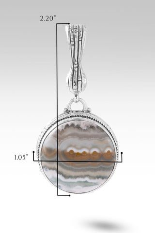 Pure Intentions Pendant™ in Ocean Jasper - Magnetic Enhancer Bail - only found at SARDA™