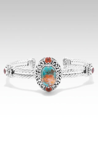 Pure Radiance Cuff™ in Chinese Turquoise & Spiny Oyster - Last Chance - only found at SARDA™