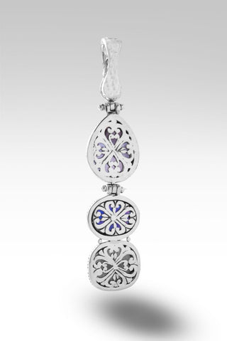 Purposeful Life Pendant™ in Blue Lace Agate - Magnetic Enhancer Bail - only found at SARDA™