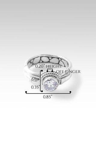 Pursuit of Enlightenment Ring™ in Moissanite - Presale - only found at SARDA™