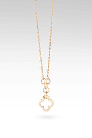 Quatrefoil Interchangeable Necklace™ in Sterling Silver - Lobster Closure - only found at SARDA™