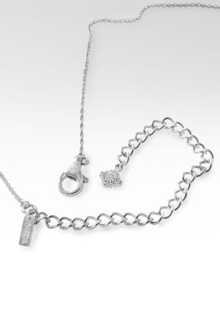 Quatrefoil Interchangeable Necklace™ in Sterling Silver - Lobster Closure - only found at SARDA™