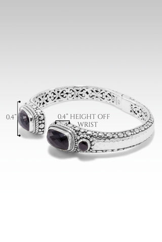 Radiant Glory Tip-to-Tip Bracelet™ in Black Spinel - Tip-to-Tip - only found at SARDA™