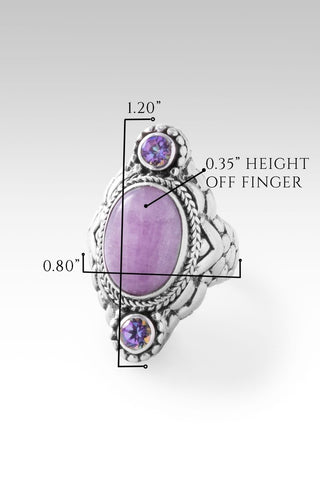 Radiant with Light Ring II™ in Kunzite - Statement - only found at SARDA™