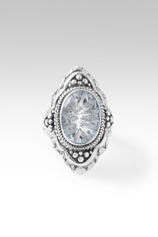 Radiant with Light Ring II™ in White Quartz - only found at SARDA™