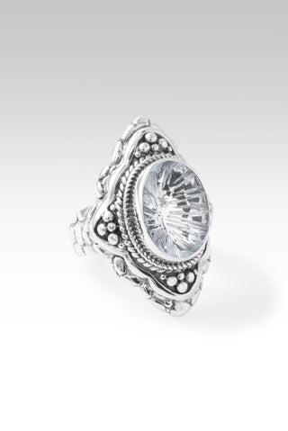 Radiant with Light Ring II™ in White Quartz - only found at SARDA™