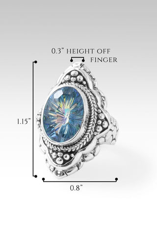 Radiant with Light Ring™ in Cockatoo Daze™ Mystic Quartz - only found at SARDA™