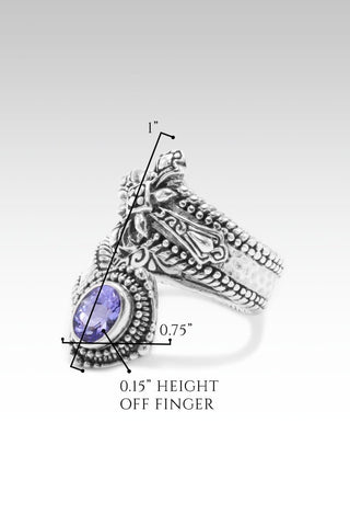 Rebecca Ring™ in Tanzanite - Bypass - only found at SARDA™