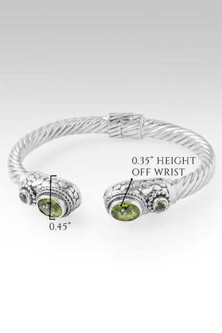 Redeemed Soul Tip - to - Tip Bracelet™ in Peridot - Tip - to - Tip - only found at SARDA™