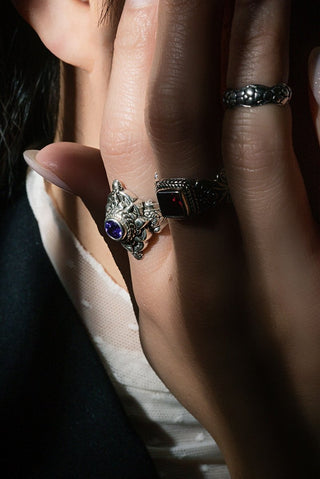 Regal Blessings Ring™ in Madagascar Purple Sapphire - Dinner - only found at SARDA™