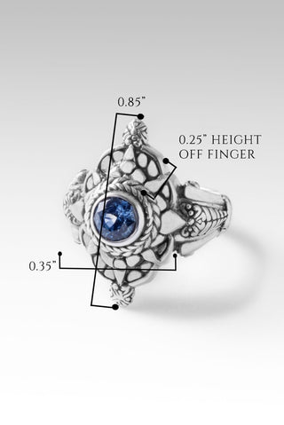 Regal Blessings Ring™ in Montana Sapphire - Presale - only found at SARDA™