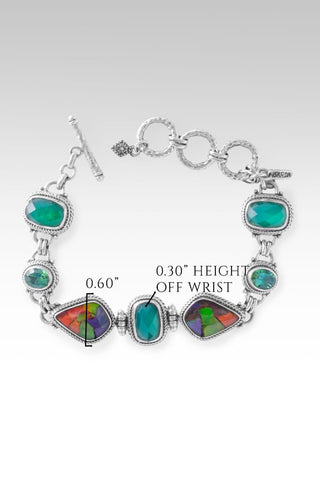 Rejoice In Hope Bracelet™ in Ammolite Triplet - Multi Stone - only found at SARDA™