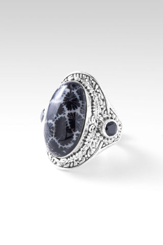 Resilience Ring™ in Black Indonesian Coral - Dinner - only found at SARDA™