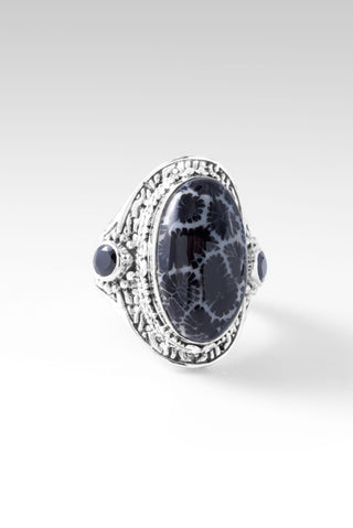 Resilience Ring™ in Black Indonesian Coral - Dinner - only found at SARDA™