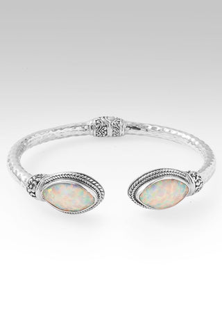 🎁 Respond Rightly Tip - to - Tip Bracelet™ in Peaches & Cream Simulated Opal (100% off) - only found at SARDA™