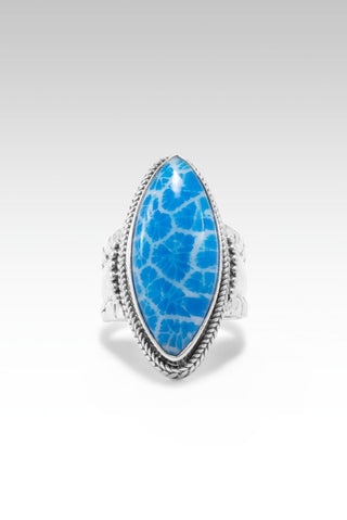 Restore My Soul Ring™ in Powder Blue Indonesian Coral - Statement - only found at SARDA™